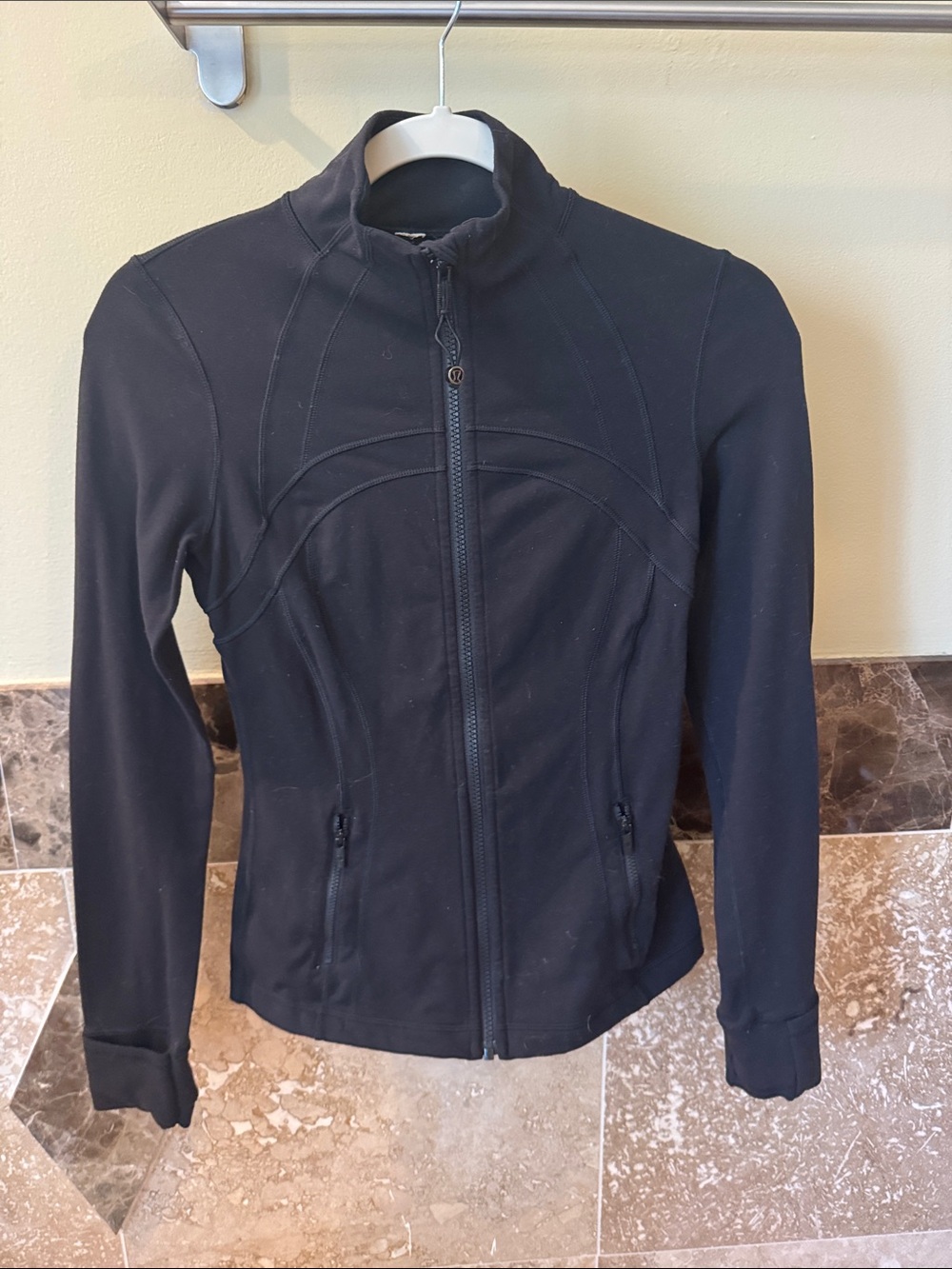 lululemon athletica Black Zip-Up Utility Jacket